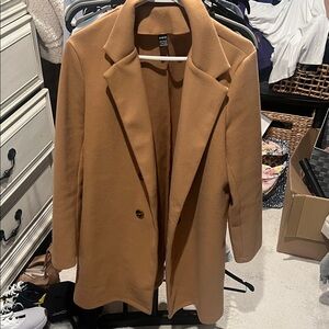SHEIN Women's Tan Trench Coat